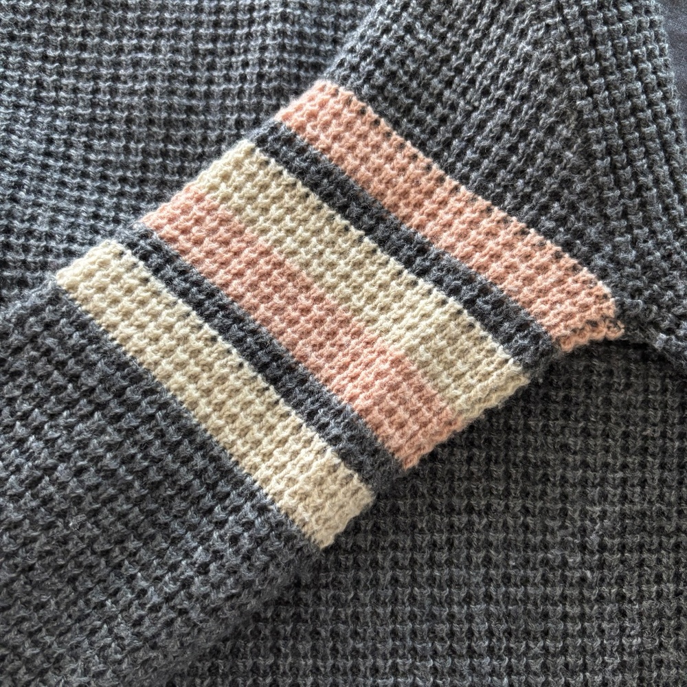 Faherty Wisp Waffle Sweater View 4